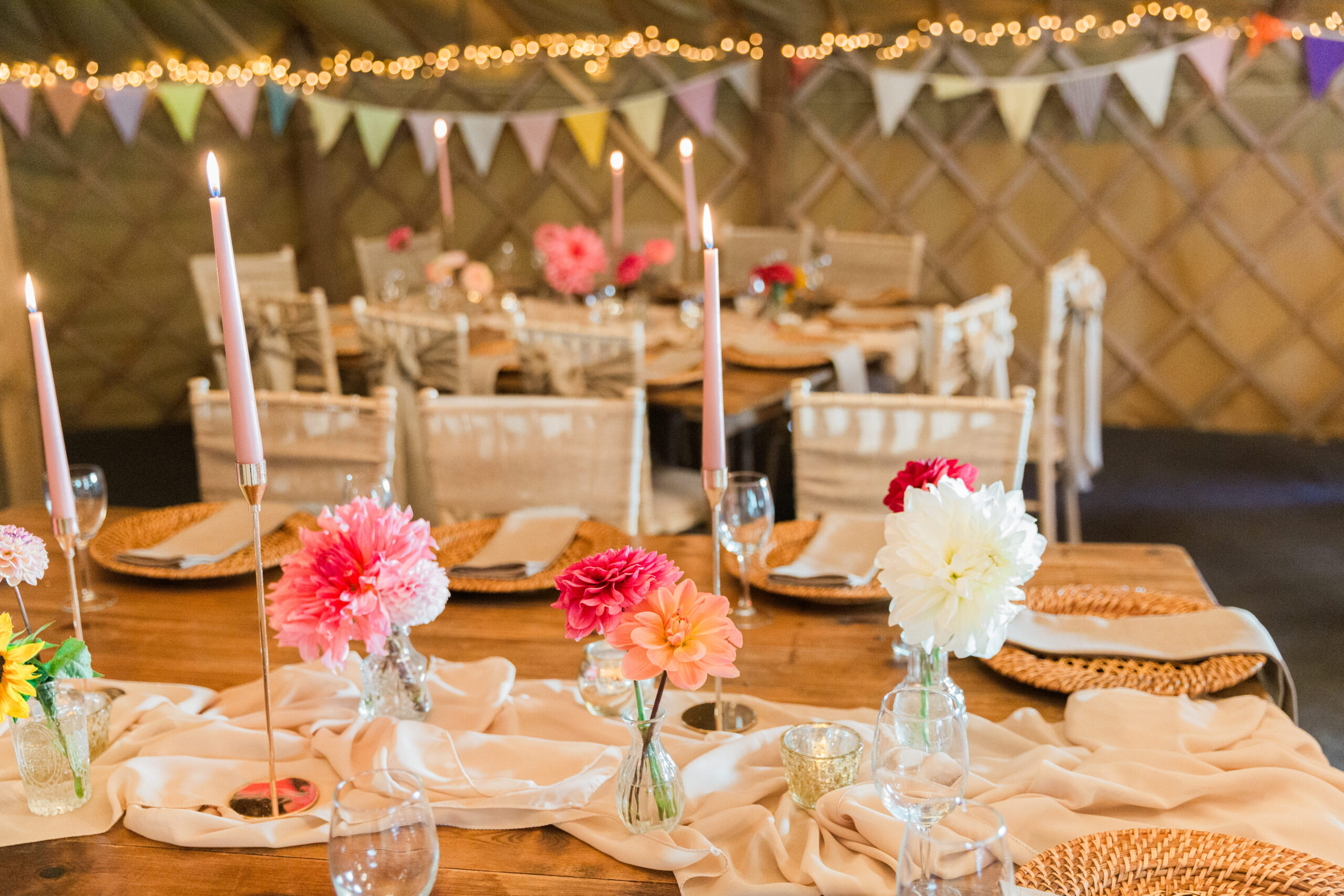 Wedding Dahlias from our farm