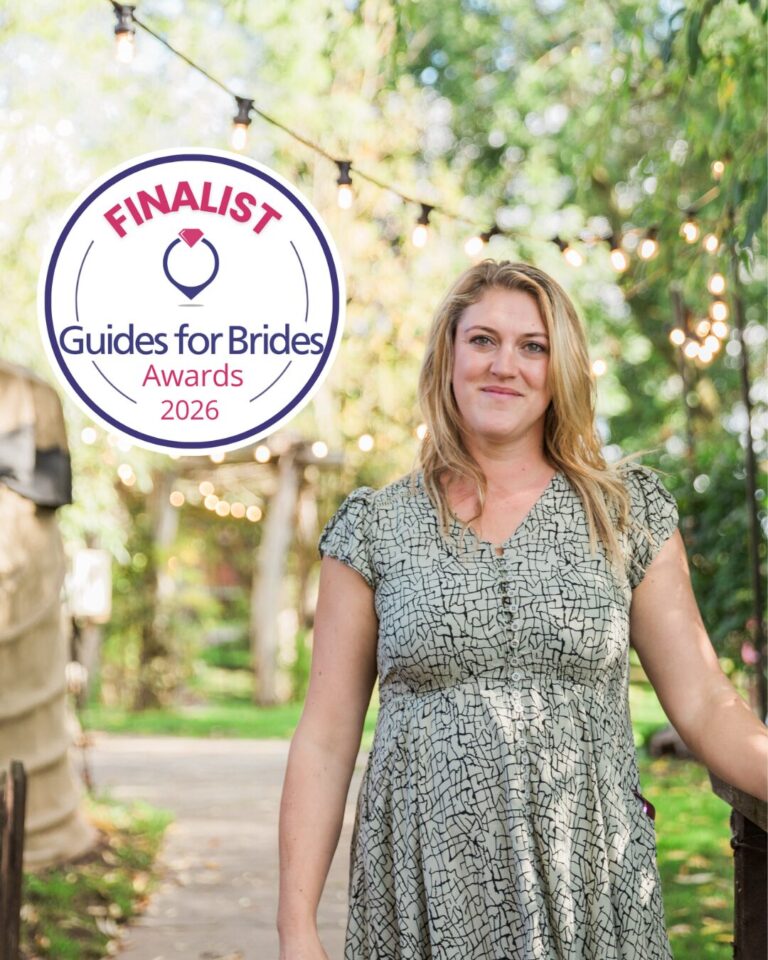 We are FINALISTS for the Guides for Brides Customer Care Awards!