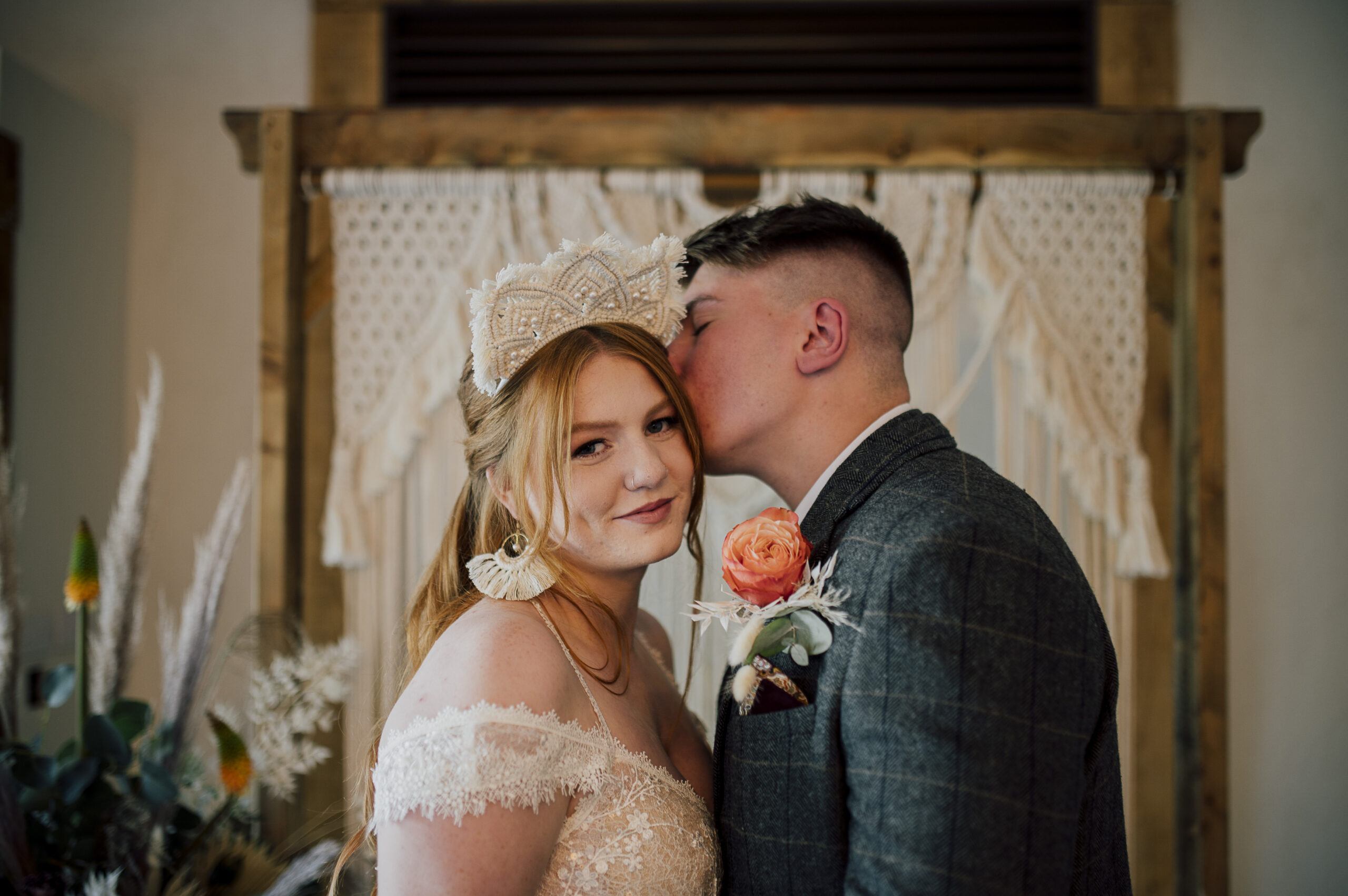 Bride And Groom Wedding Portrait
