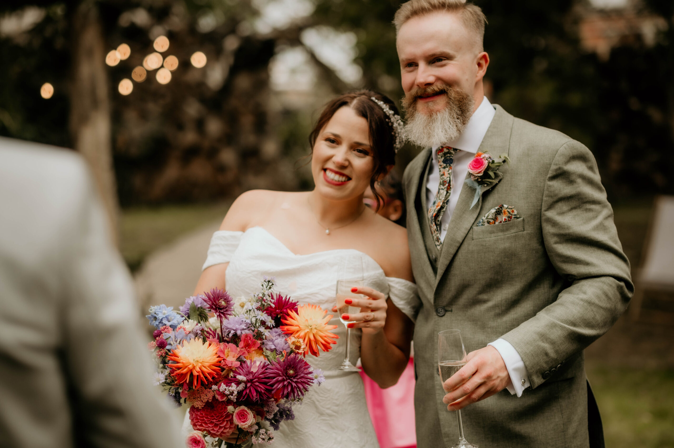 Festival wedding venue: real wedding inspiration