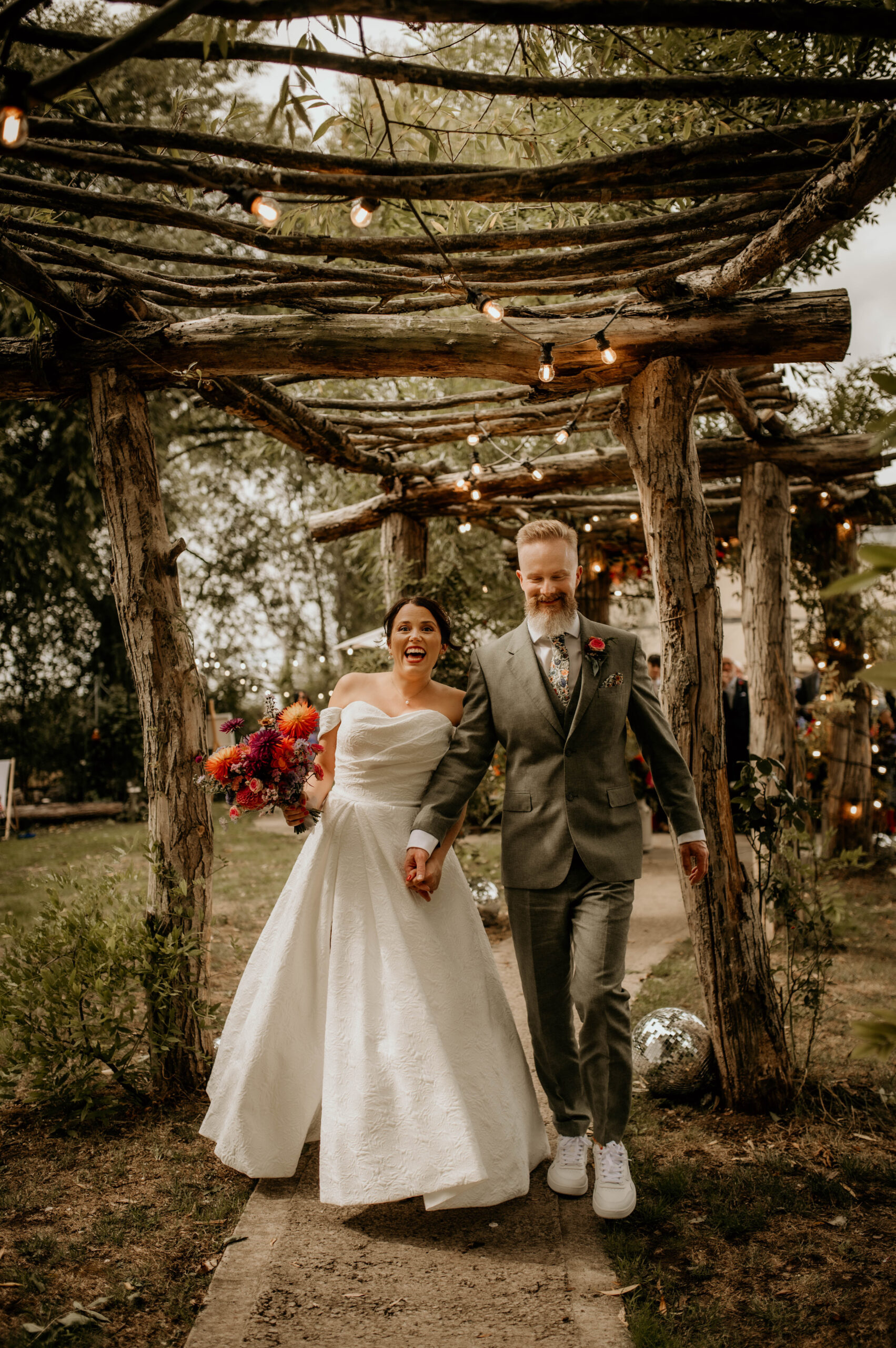 Festival wedding venue: real wedding inspiration