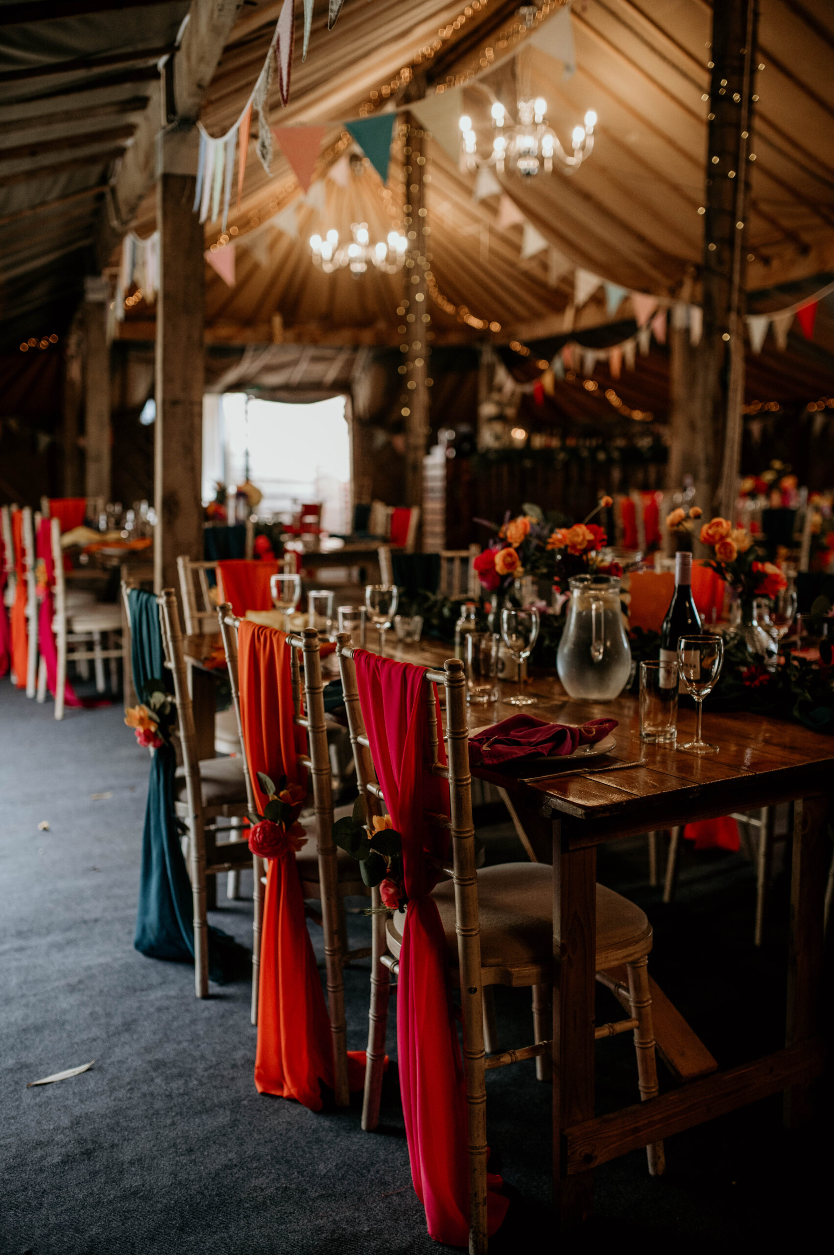 Festival wedding venue: real wedding inspiration