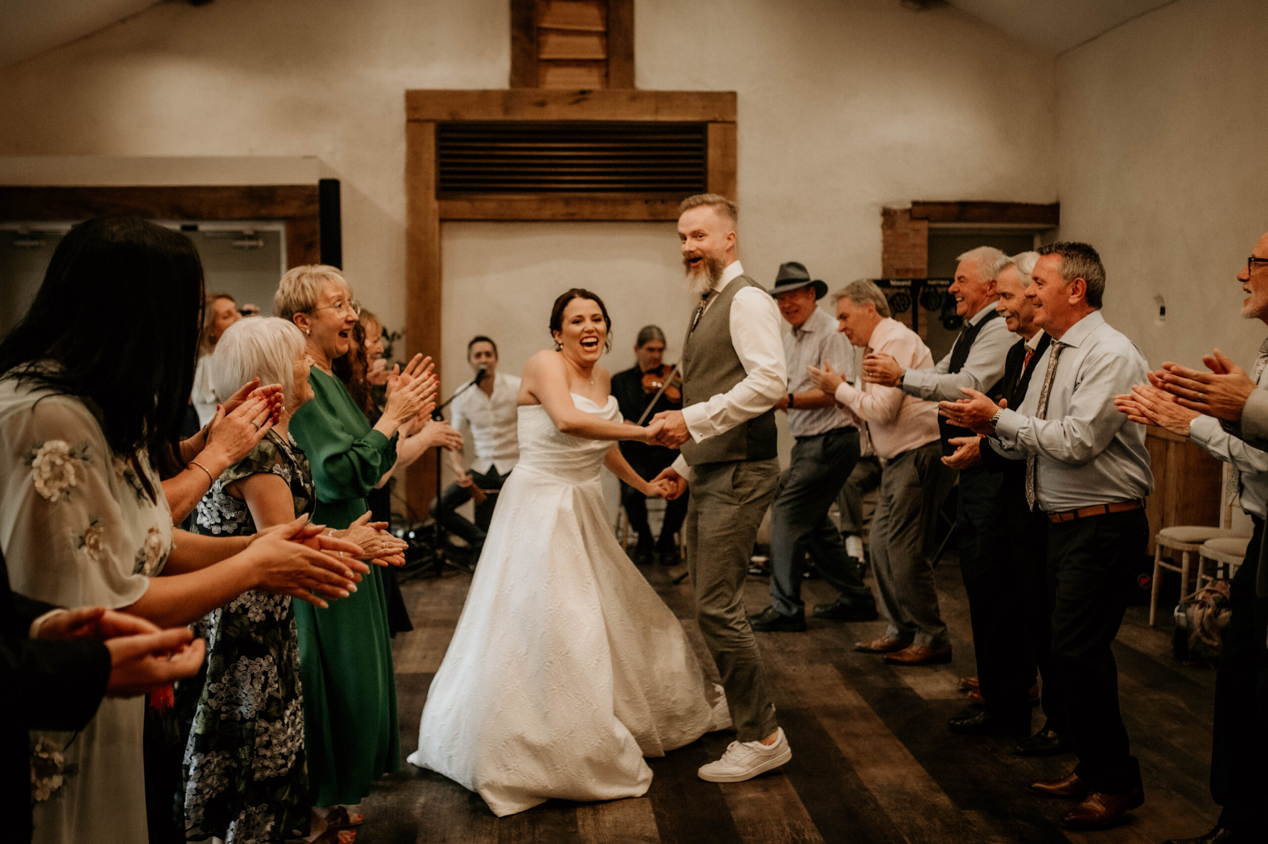 Festival wedding venue: real wedding inspiration